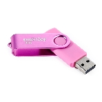 Флешка USB Smartbuy R/W Twist Pink (SB004 Gb2TWP), 4 Gb, USB 2.0, R/W 10/7, розовый