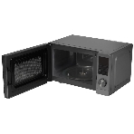 Микроволновая печь Gorenje MO20A3T4 серый/черный, 20 л, 700 Вт, переключатели - поворотный механизм