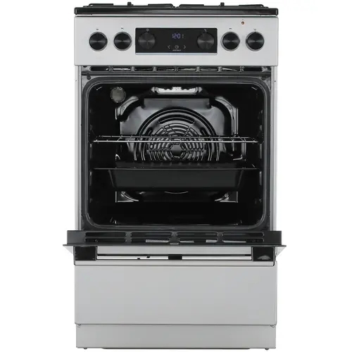 Плита комбинированная Gorenje GK5C60SJ серый, конфорок 4 газовых, духовка 62 л, 50 см x 85 см x 59.4 см