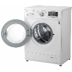 Стиральная машина LG F1296HDS1 белый, загрузка фронтальная 7 кг, 1200 об/мин., класс: А