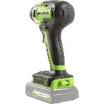 Винтоверт ударный аккумуляторный GreenWorks GD24ID3, 24V, бесщеточный, без АКБ и ЗУ (3802807)