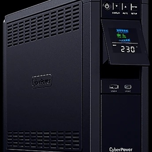 Источник бесперебойного питания Cyberpower CP1350EPFCLCD Line-Interactive 1350VA/810W USB/RS-232/RJ11/45 (6 EURO)
