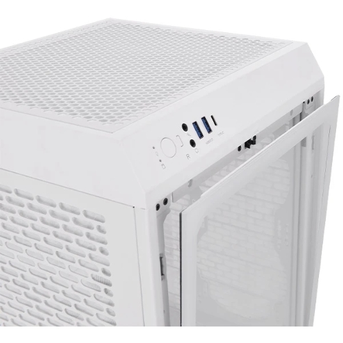 Компьютерный корпус Thermaltake The Tower 200 белый без БП miniITX 11x120мм 5x140мм 2xUSB 3.0 1xUSB3.1 audio bott PSU
