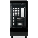 Компьютерный корпус без блока питания HSPD F510, Panoramic Mid Tower, черный, TG, 0.5 SPCC, no fans ATX, mATX, mITX 180/280/160мм 1x2.5