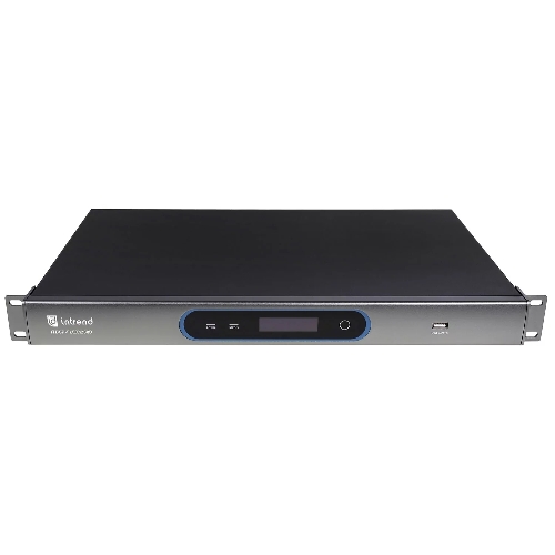 Аудиопроцессор Intrend FLEX 1208D цифровой, 12x8 аналоговых входов/выходов, ПО свободной конфигурации, AEC, AFS, ANC, Dante 32x32, USB 2x2, 8 портов GPIO, управление по RS232/485/IP