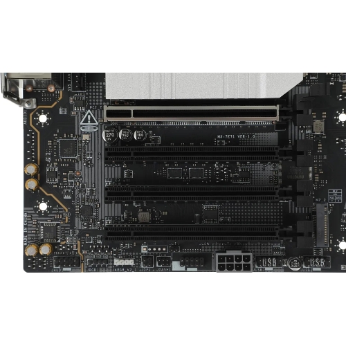 Материнская плата MSI PRO B850M-P WIFI, AM5, AMD B850, 4xDDR5, 4xSATA, 3xM.2, 1xPCIe 5.0 x16, 1xPCIe 4.0 x4, 2xPCIe 3.0 x1, 1xHDMI, 2xUSB-C 10Gbps, 1xUSB-A 5Gbps, 1xUSB-A 10Gbps, 4xUSB-A 2.0, 2x3.5 мм, S/PDIF, 1x5Gb LAN, Wi-Fi 7, Bluetooth 5.4, 7.1, mATX