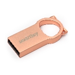 Флешка USB Smartbuy MC5 Metal Kitty (SB016GbMC5), 16Gb, USB 2.0, R/W 20/10, розовый