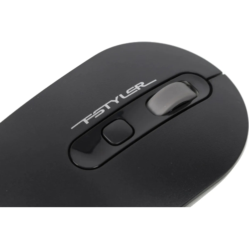 Мышь беспроводная A4Tech Fstyler FG20S серый, 2000 dpi, радиоканал, USB, кнопки - 3