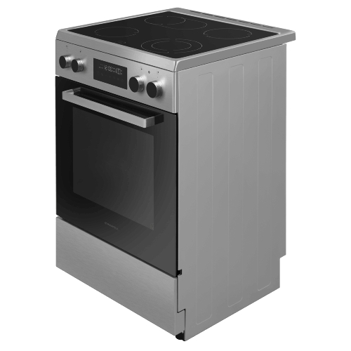 Плита электрическая Maunfeld MEC611CS09TD серебристый, конфорок 4 шт, духовка 59 л, 60 см x 85 см x 60 см