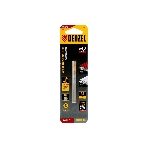 Сверло спиральное по металлу Denzel 4,2 x 75мм, Р6М5, Golden Tip