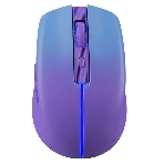 Мышь беспроводная Defender Mystery MM-301 фиолетовый, 1600 dpi, радиоканал, Bluetooth, USB, кнопки - 6