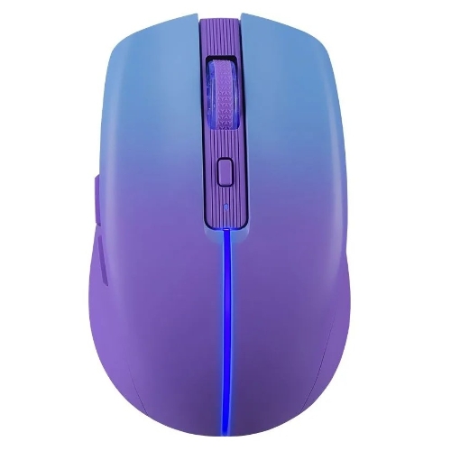 Мышь беспроводная Defender Mystery MM-301 фиолетовый, 1600 dpi, радиоканал, Bluetooth, USB, кнопки - 6