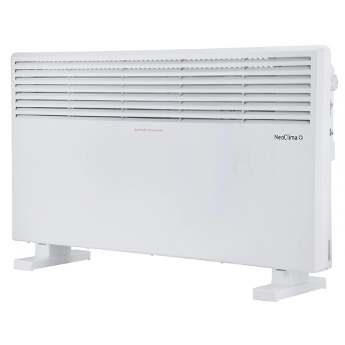 Конвектор электрический Neoclima Comforte T2.0 ЭВНА-2,0/230С2 (сшп) белый, 2000 Вт, 25 м2, термостат