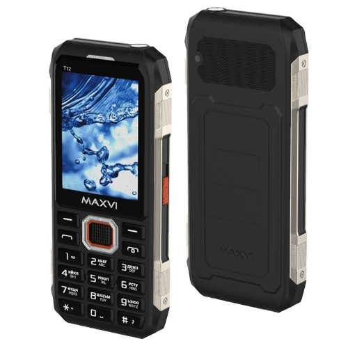 Мобильный телефон Maxvi T12 черный