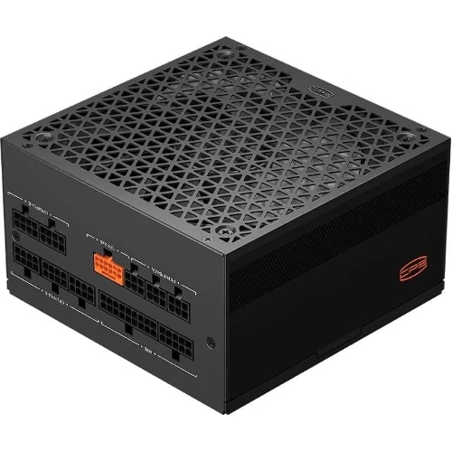 Блок питания PCCooler P5-YN1000-G1F, 1000Вт, 80 PLUS Gold, 135мм, модульный, черный