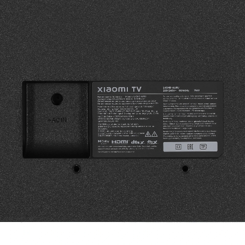 Телевизор Xiaomi TV A 43 2026 L43MB-AURU черный DLED UHD 60Hz Smart TV