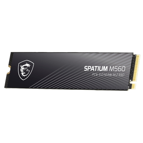 Накопитель SSD MSI M.2 2280 2Tb SPATIUM M560 Client SSD S78-440Q940-P83, PCIe Gen4x4 with NVMe, 3D TLC, R/W 4900/4400