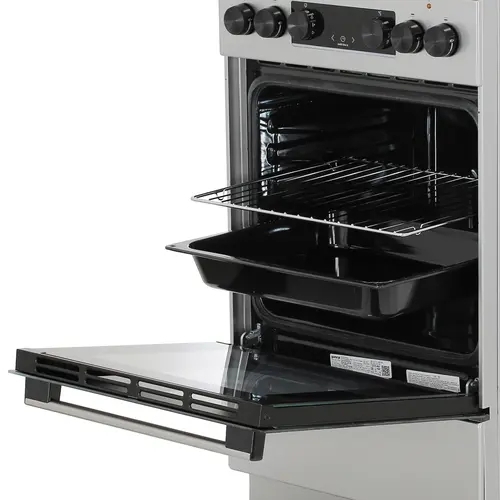 Плита комбинированная Gorenje GK5C60SJ серый, конфорок 4 газовых, духовка 62 л, 50 см x 85 см x 59.4 см