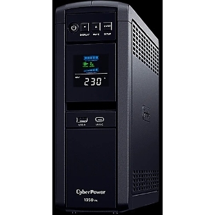 Источник бесперебойного питания Cyberpower CP1350EPFCLCD Line-Interactive 1350VA/810W USB/RS-232/RJ11/45 (6 EURO)