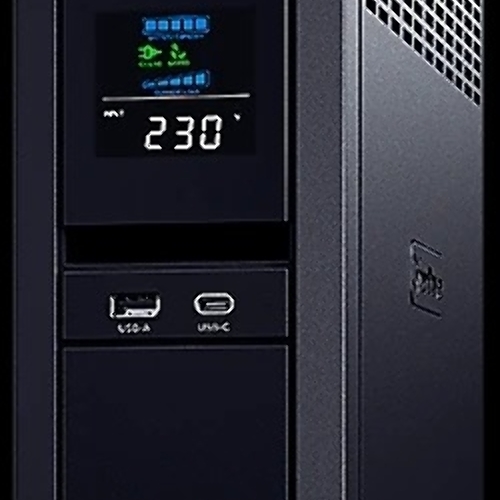 Источник бесперебойного питания Cyberpower CP1350EPFCLCD Line-Interactive 1350VA/810W USB/RS-232/RJ11/45 (6 EURO)