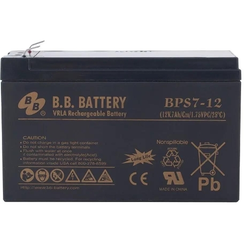 Батарея для ИБП B.B.Battery/BPS 7-12/12V/7Ah