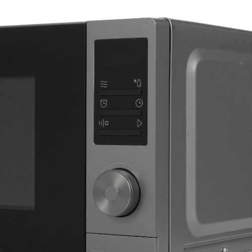 Микроволновая печь Gorenje MO20A3T4 серый/черный, 20 л, 700 Вт, переключатели - поворотный механизм