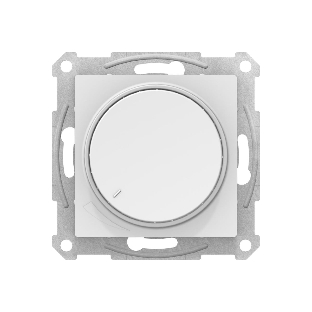 Светорегулятор AtlasDesign (диммер) повор-нажим. LED RC 400Вт мех. лотос SE ATN001323