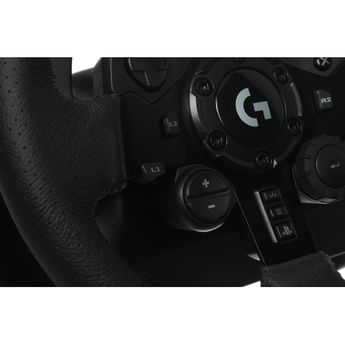 Руль Logitech G923 10кноп. (с педалями) черный