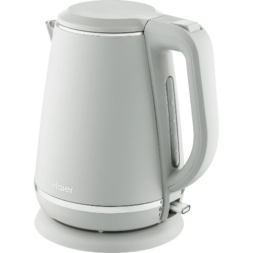 Чайник электрический Haier HK-502 1.5л. 3000Вт серый корпус: нерж.сталь/пластик (TD0029960RU)