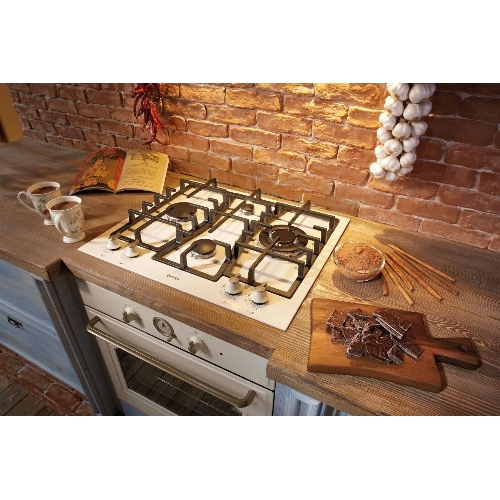 Газовая варочная панель Gorenje GW6D42CLI слоновая кость