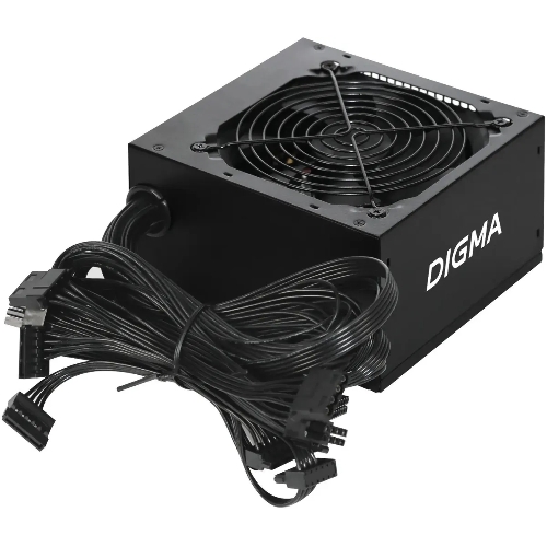 Блок питания Digma DPSU-550W, 550Вт, 120мм, черный