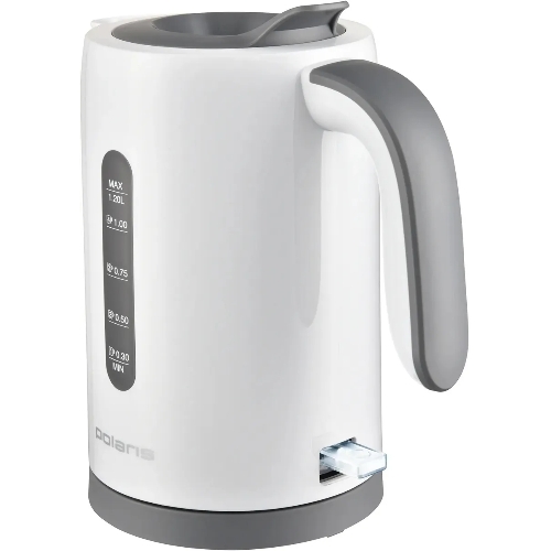 Чайник электрический Polaris PWK 1220C Water Way Pro 1.2 л, 2200 Вт, белый корпус: пластик (PWK 1220C)