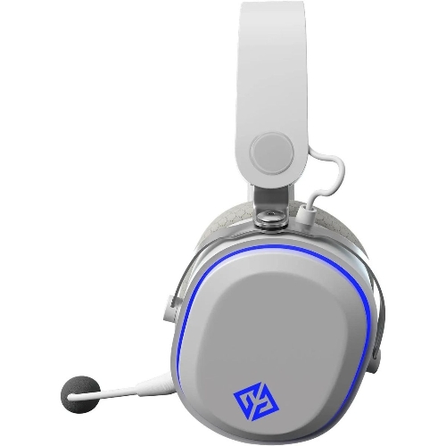 Беспроводные/проводные наушники GMNG GG-HS405W белый, полноразмерные, Bluetooth + радиоканал + проводной, до 40 ч