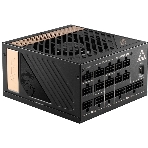 Блок питания MSI MEG Ai1300P (306-7ZP4A11-CE0), 1300Вт, 80 PLUS Platinum, 120мм, модульный, черный/золотой