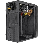 Компьютерный корпус Miditower ExeGate XP-332-UNS500 (ATX, БП UNS500 с вент. 12см, 2*USB, аудио, черный)