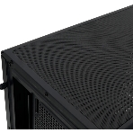 Компьютерный корпус без блока питания HSPD M510, Mesh Mid Tower, черный, TG, 0.5 SPCC, no fans ATX, mATX, mITX 180/280/160мм 1x2.5