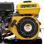 Мотоблок Denzel DPT-270SB, 7 л.с., ремен.сцеп, фрез 3х4, ШОМ, без колес, передачи 2В/1Н