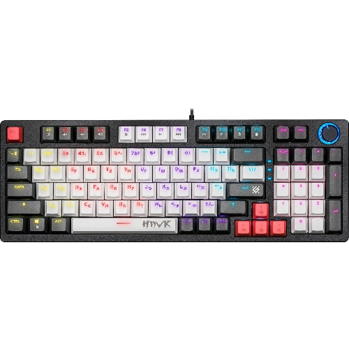 Клавиатура Defender Hawk GK-418 проводная, USB Type-A, чёрный