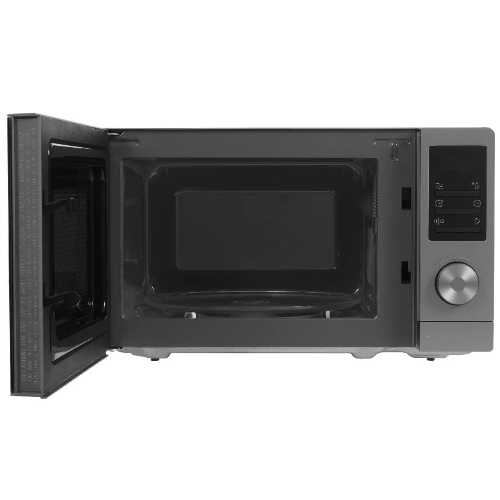 Микроволновая печь Gorenje MO20A3T4 серый/черный, 20 л, 700 Вт, переключатели - поворотный механизм