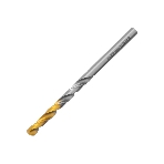 Сверло спиральное по металлу Denzel 4,2 x 75мм, Р6М5, Golden Tip