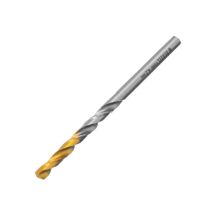 Сверло спиральное по металлу Denzel 4,2 x 75мм, Р6М5, Golden Tip