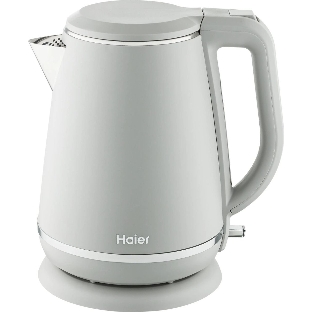 Чайник электрический Haier HK-502 1.5л. 3000Вт серый корпус: нерж.сталь/пластик (TD0029960RU)