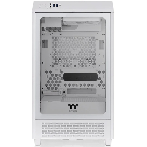 Компьютерный корпус Thermaltake The Tower 200 белый без БП miniITX 11x120мм 5x140мм 2xUSB 3.0 1xUSB3.1 audio bott PSU