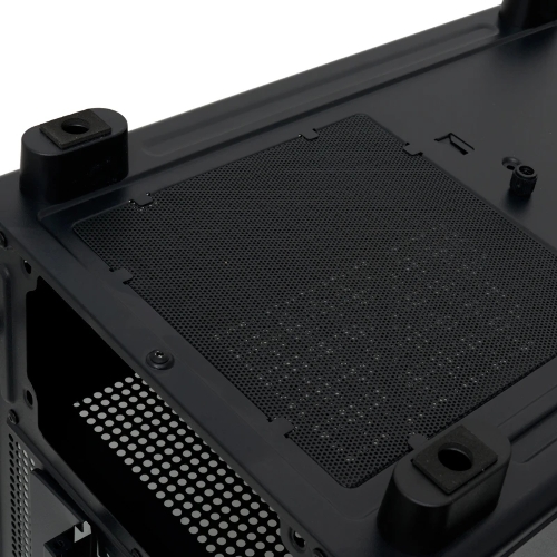 Компьютерный корпус без блока питания HSPD M510, Mesh Mid Tower, черный, TG, 0.5 SPCC, no fans ATX, mATX, mITX 180/280/160мм 1x2.5