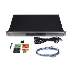 Аудиопроцессор Intrend FLEX 1208D цифровой, 12x8 аналоговых входов/выходов, ПО свободной конфигурации, AEC, AFS, ANC, Dante 32x32, USB 2x2, 8 портов GPIO, управление по RS232/485/IP