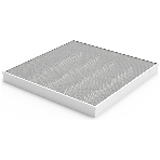 Светильник офисный Gauss MiR 35W 3500lm 5000K IP40 588x588x50мм Грильято призма планки LED