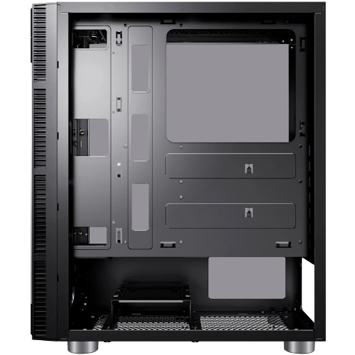 Компьютерный корпус Accord 3407 черный без БП ATX 2xUSB 2.0 2xUSB 3.0 audio bott PSU