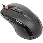 Мышь проводная A4Tech X-710BK черный, 2000 dpi, USB, кнопки - 7