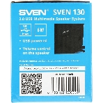 Акустическая система SVEN 130, черный (6 Вт, питание USB)