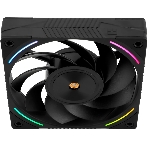 Кулер для корпуса Thermalright TL-K12R Reverse (120x120x25mm, 4-pin PWM, ARGB, 69CFM, 27dBA, 2150RPM, черный)